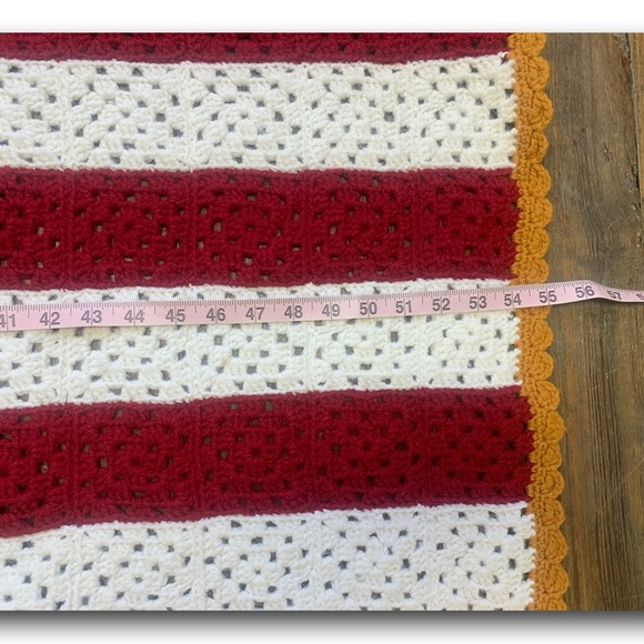 Old Glory 🇺🇸 Handcrafted Vintage Blanket - Picture 10 of 13